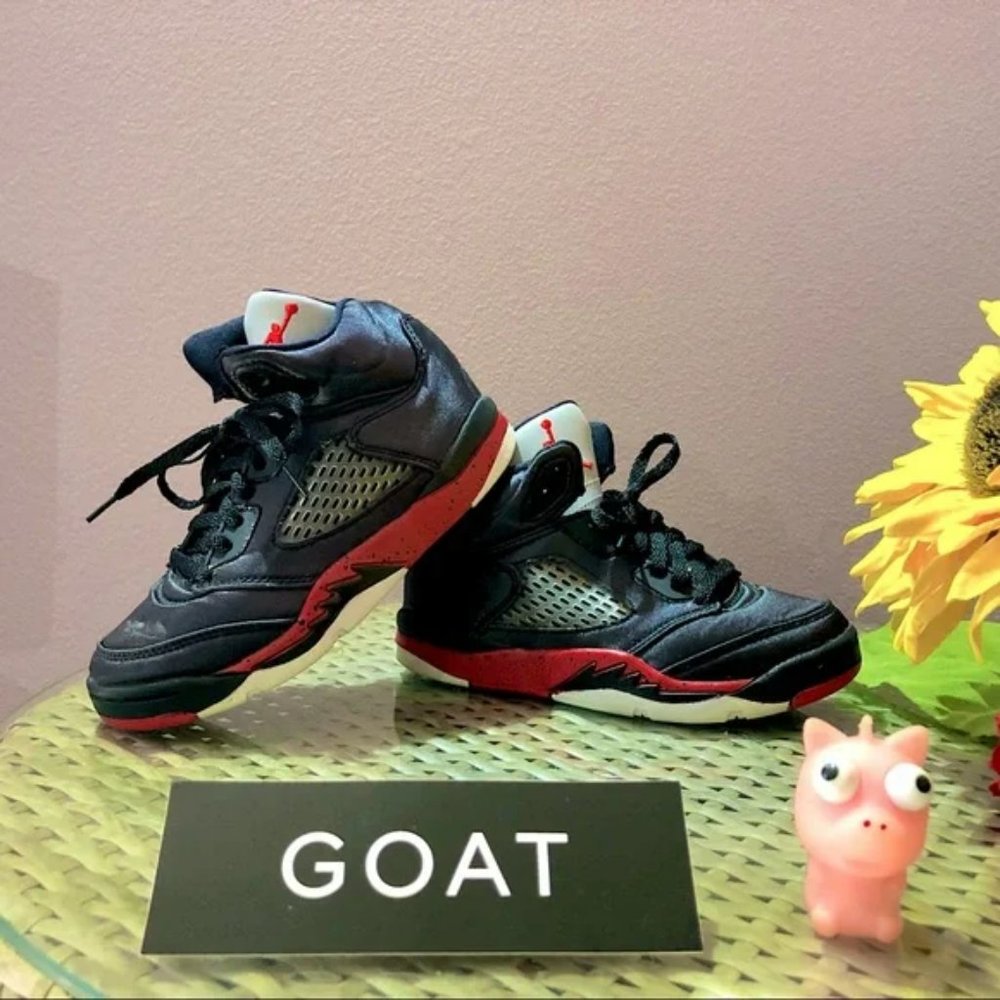 Jordan 5 Mid "Satin Bred" Size 12C